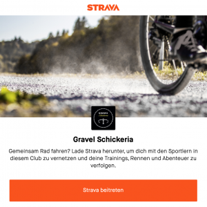 Gravelschickeria Cycling Club auf Strava